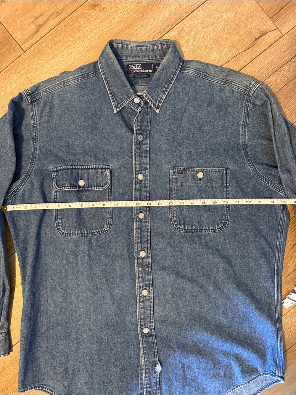 Polo by Ralph Lauren Denim Button-Front Shirt - Blue - Picture 2 of 5